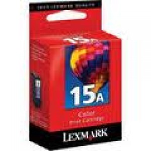 Cartus LEXMARK 15A, Original, Color, Inkjet